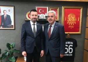 Başkan Akın’dan Milletvekili Şahan’a ziyaret