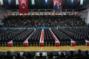 Yozgat POMEM’de 861 Kadın Polis Adayı mezuniyet coşkusu