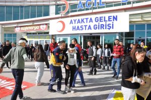 Sorgun Devlet Hastanesinde Masa Başı ve Saha Tatbikatı yapıldı