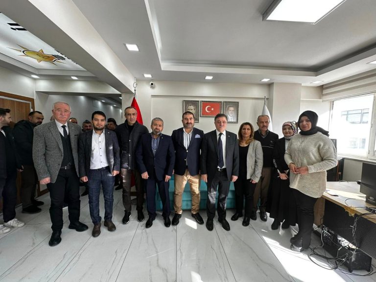Yusuf Başer’den Yeni İl Başkanına destek ziyareti