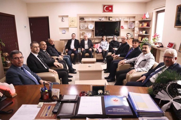 Yazıcı’yı ziyaret ettiler