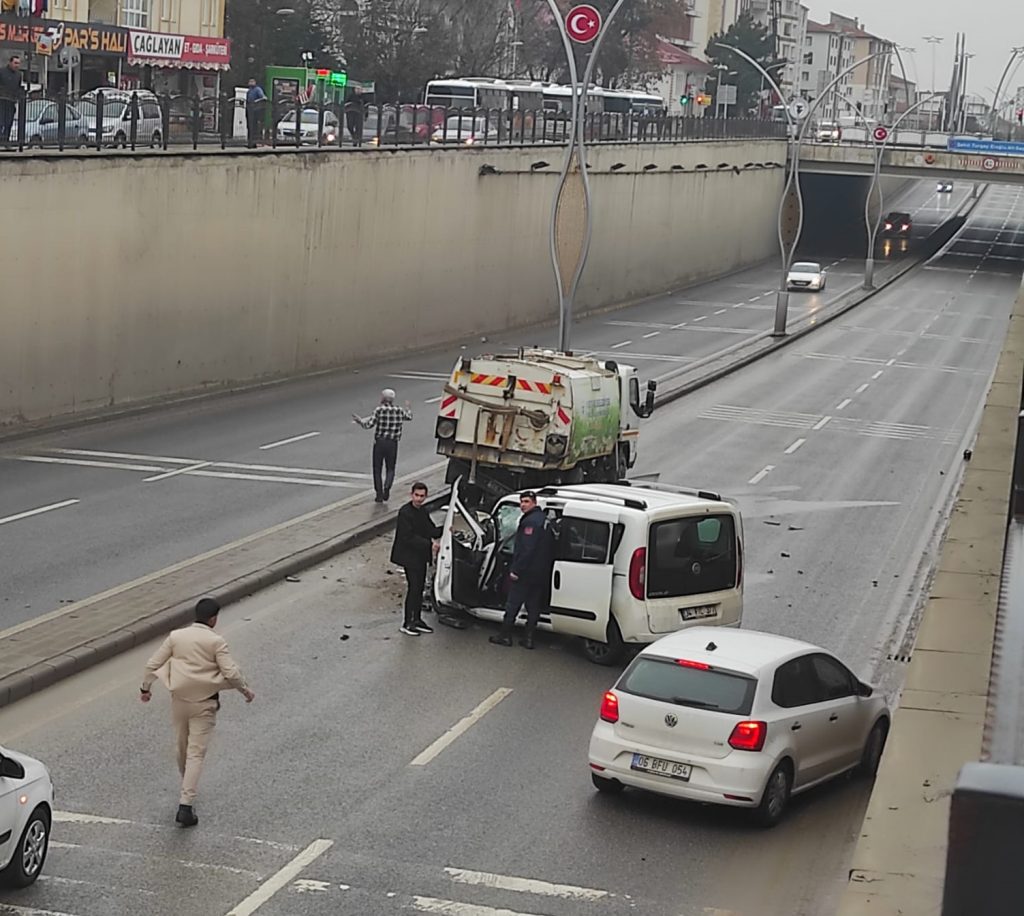 Yozgat’ta trafik kazası: 1 yaralı
