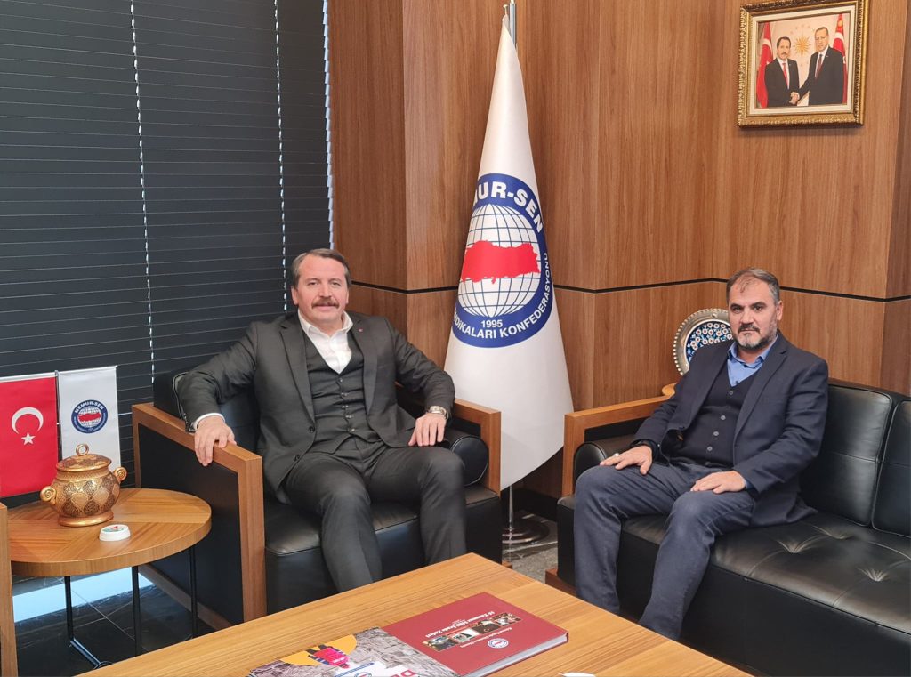 Şerefli’den Genel Başkan Yalçın’a ziyaret