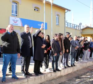 Sarıkamış Ekspresi Yerköy’de mola verdi