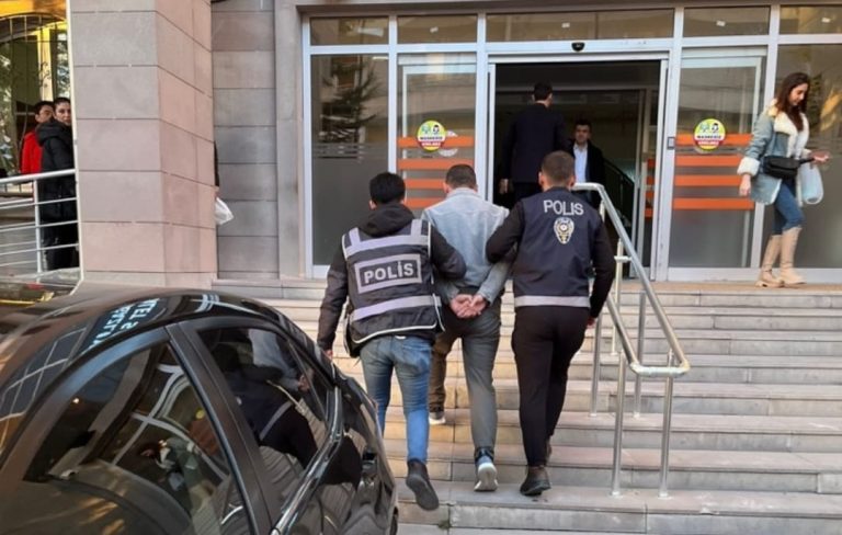 Yakalanan şahıs cezaevine teslim edildi