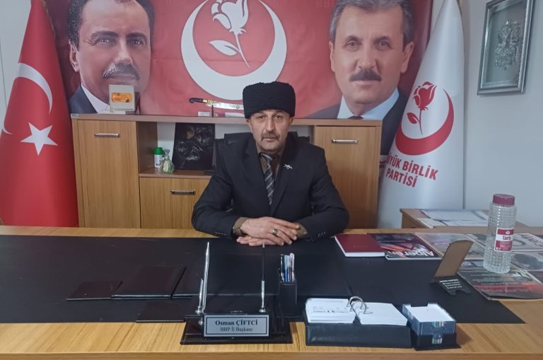 BBP Yozgat İl Başkanı Çiftçi’den, şiir dolu açıklama