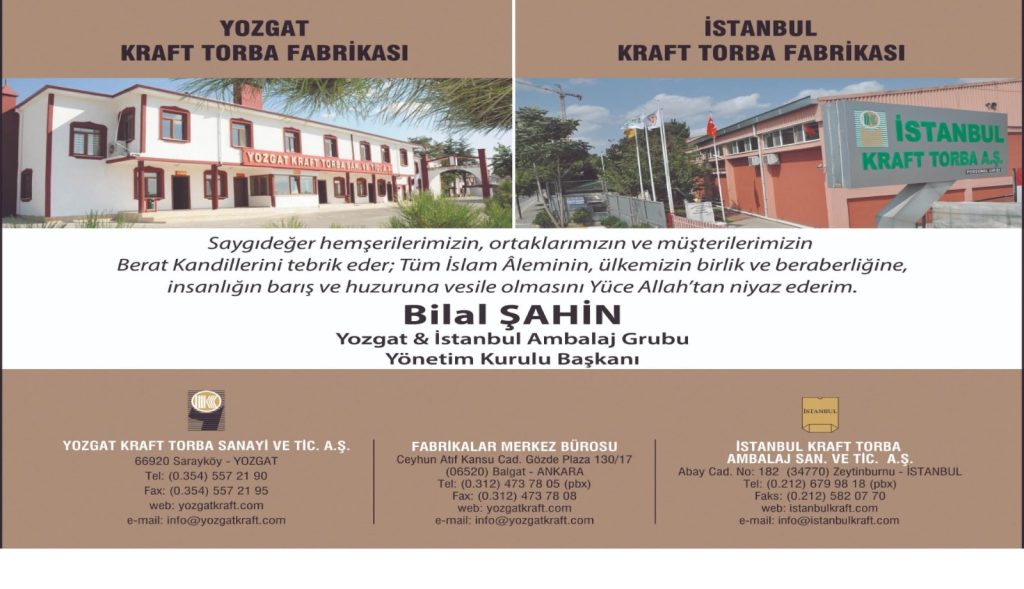 Bilal Şahin Yozgat halkının kandilini kutladı