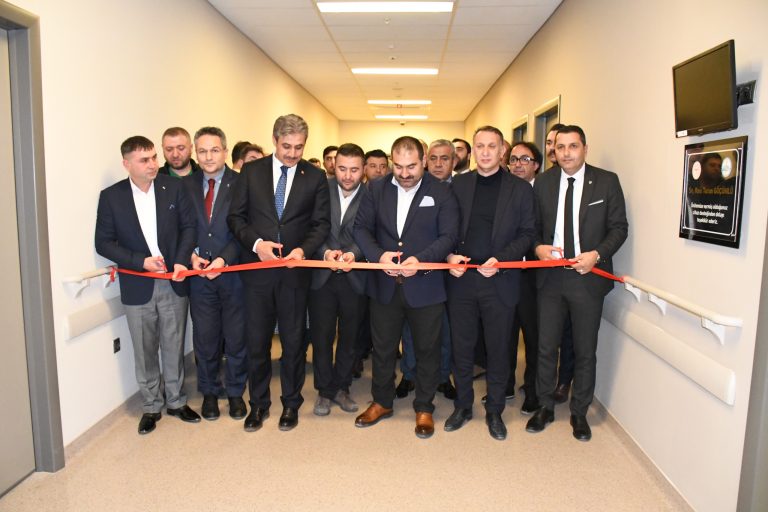 Ozon Odası yoğun katılımlı törenle hizmete açıldı