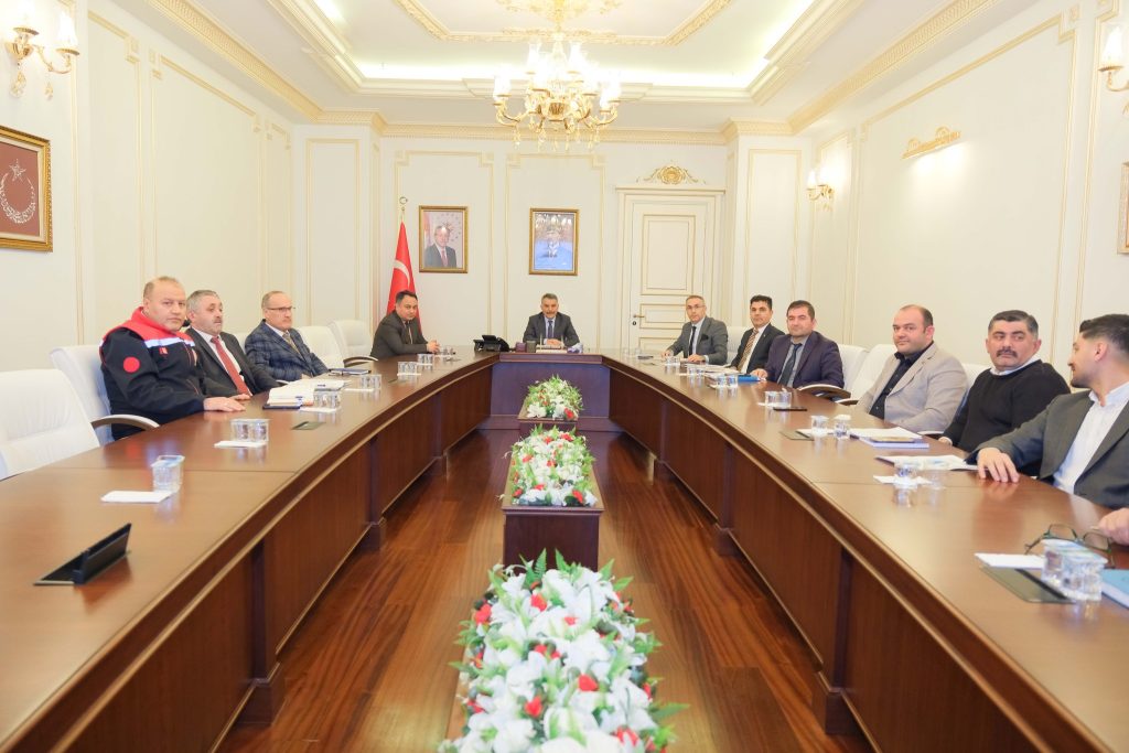 Yozgat kuraklıkla mücadele komisyonu toplandı