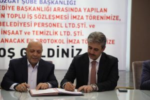 Yozgat Belediyesi’nde toplu iş sözleşmesi sevinci