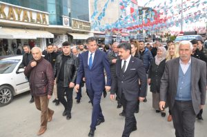 Sinan Oğan’dan, Başkan Ferhat Yılmaz’a ziyaret