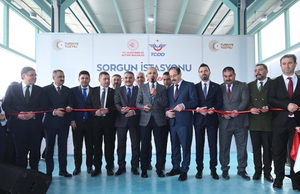 240 bin yolcu kapasiteli Sorgun YHT Garı açıldı