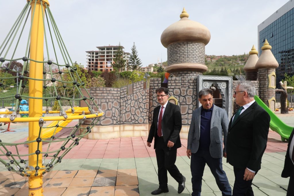 Başkan Arslan, tesisleri yerinde inceledi