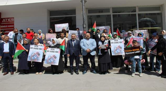 Yurtlu’dan , Anneler Günü’n de İsrail’e tepki