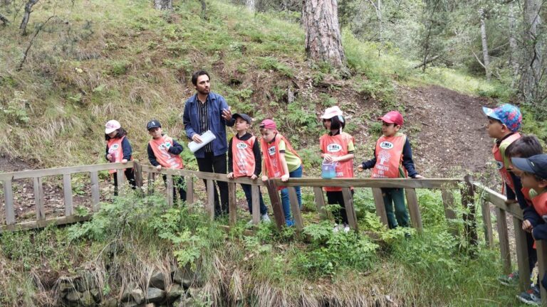 Çamlık Milli Parkında miniklere biyolojik çeşitlilik eğitimi