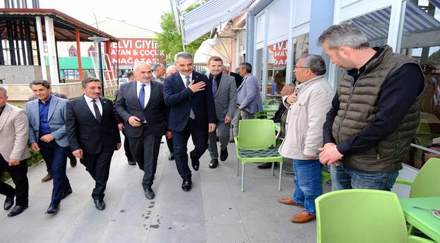 Vali Özkan, Boğazlıyan’da vatandaşlarla bir araya geldi