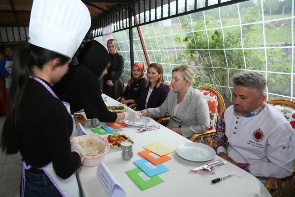 Çocuklar hünerlerini sergiledi