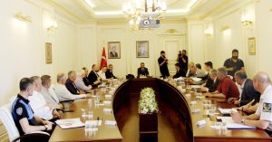 Güvenlik ve bayram tedbirleri ele alındı