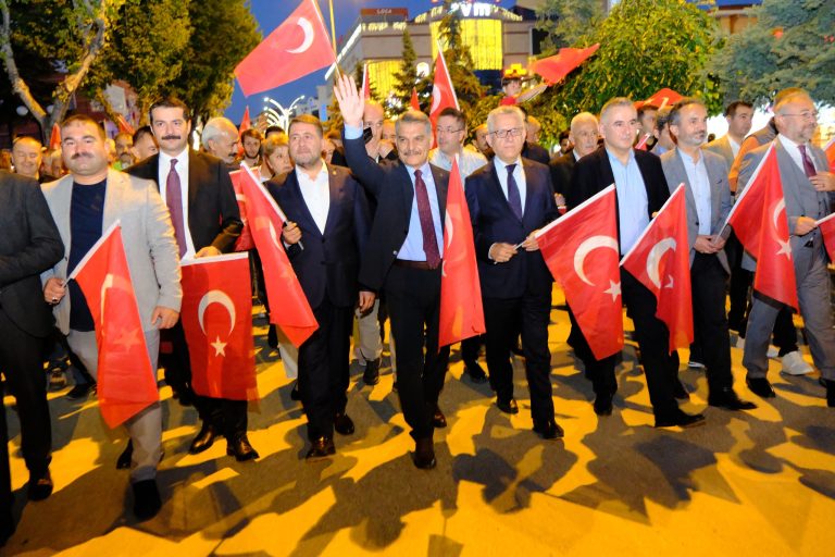 15 Temmuz Demokrasi ve Milli Birlik Günü coşkuyla kutlandı