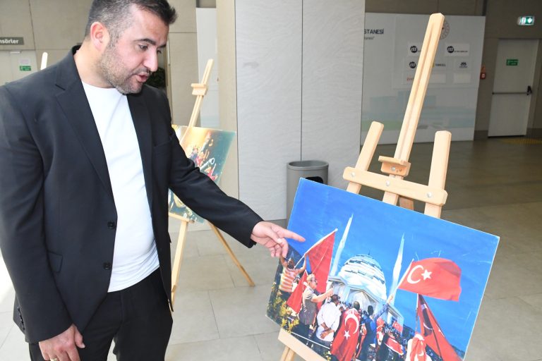Yozgat Şehir Hastanesinde 15 Temmuz sergisi açıldı