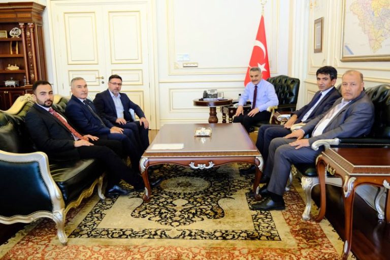 Yerköy İlçe yöneticilerinden Vali Özkan’a ziyaret