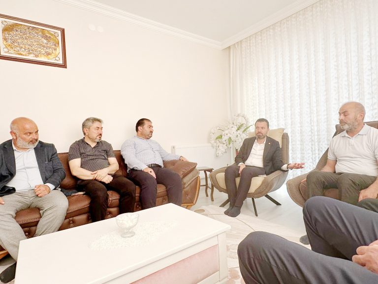 Milletvekili Şahan, acılı aileye taziye ziyaretinde bulundu