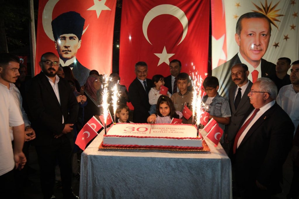 30 Ağustos Zafer Bayramı Resepsiyonla sona erdi