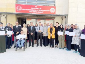 Yozgat Aile Destek Merkezi’nden Eğitim ve Sertifika töreni