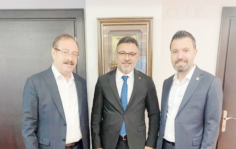 Başkan Arslan’dan Akgül ve Şahan’a ziyaret