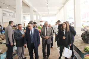 Pazarcı esnafını bilgilendirdiler