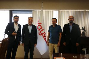 Uyar’dan Yayla Bakliyat sahibi Gümüş’e ziyaret