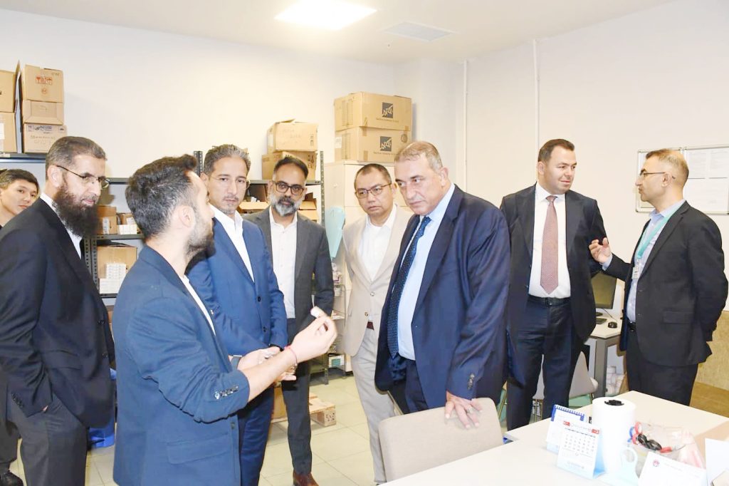 Şehir Hastanesi, Uluslararası sağlık yetkililerini ağırladı