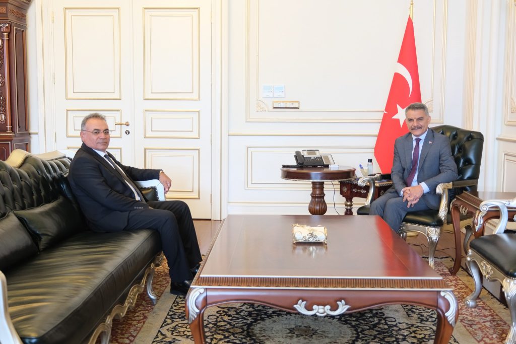 POMEM Müdürü Göçer’den Vali Özkan’a ziyaret