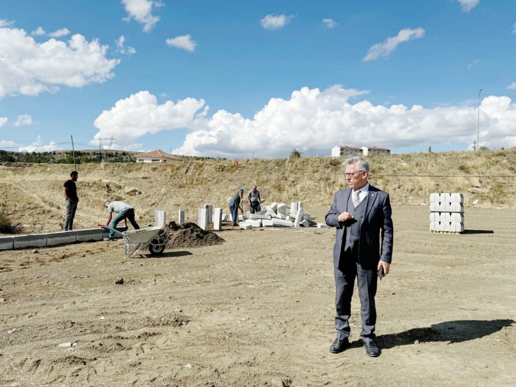 Cezaevi TOKİ Bölgesi’nde çalışmalar sürüyor