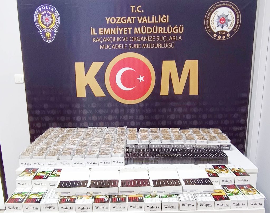 Yozgat Emniyeti başarılı operasyonlarını sürdürüyor