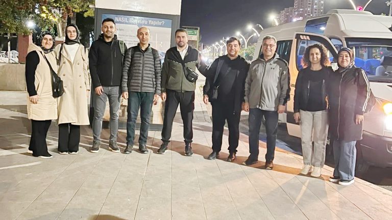 Öğretmenler ERASMUS kapsamında Çekya’ya uğurlandı