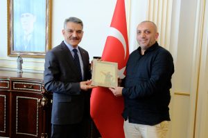Etnospor Koordinatörü Kutluata’dan Vali Özkan’a ziyaret