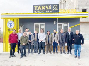 Başkan Altuntaş’tan taksici esnafına ziyaret
