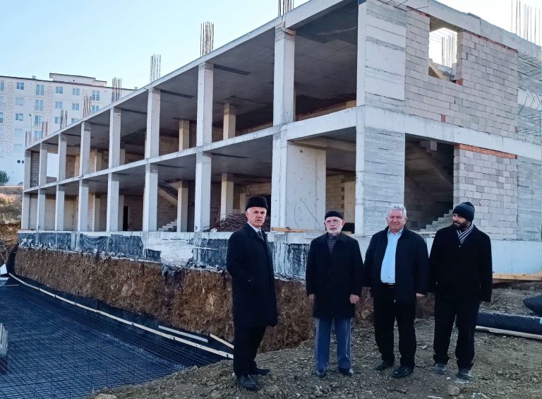 Hz. Ali Cami’nin yapım çalışmaları hızla devam ediyor