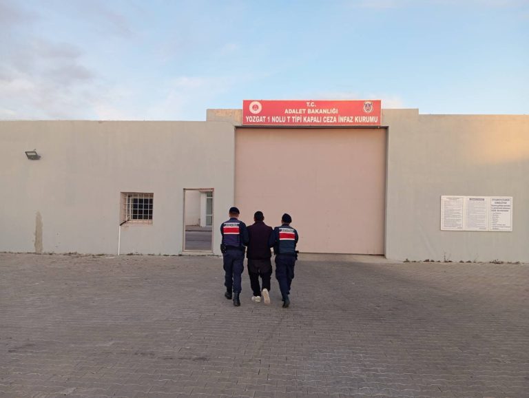 Jandarma aranan şahıs yakaladı