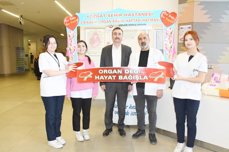 Yozgat Şehir Hastanesi’nde Organ Bağışı etkinliği