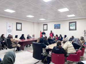 Yabancı uyruklu kadınlara yönelik farkındalık eğitimi düzenlendi