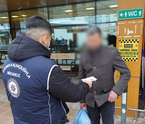 “Düzensiz Göç ile Mücadeleye Yönelik Huzur Uygulaması” gerçekleştirildi