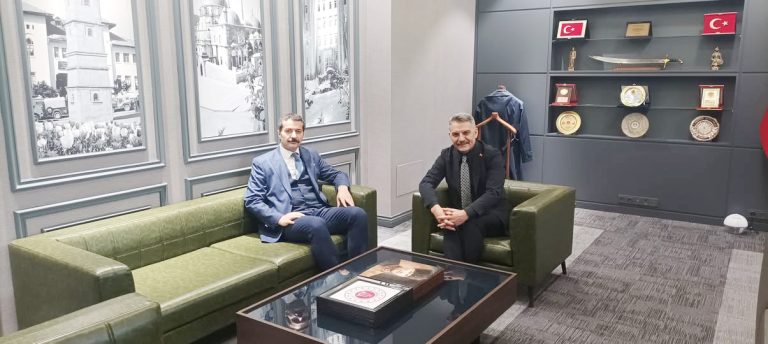 Vali Özkan’dan Başsavcı Sevgili’ye ziyaret