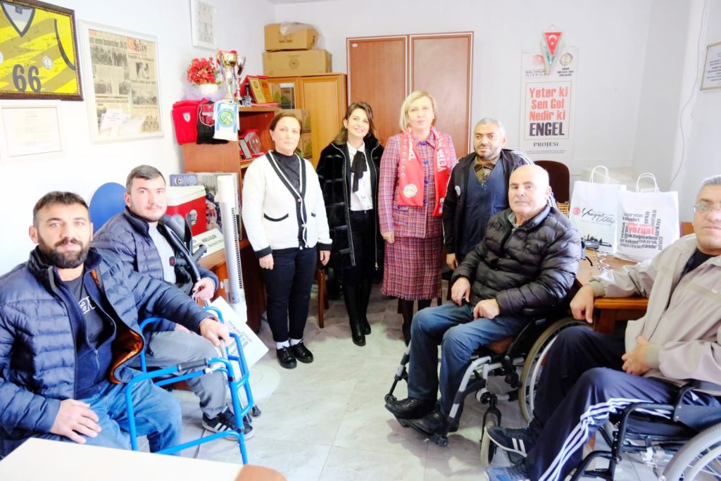 Arzu Özkan, Sorgun’da engellilerle buluştu