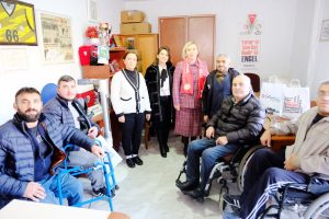 Arzu Özkan, Sorgun’da engellilerle buluştu