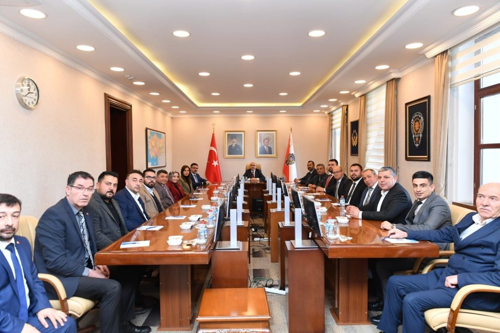 Yerköy heyetinden, Emniyet Genel Müdürü Demirtaş’a ziyaret