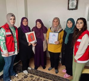 Şehit Yakınları ve Gazi Hizmetleri Birimi’nden anlamlı ziyaret