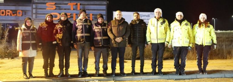 Tecimer, yeni yıla görevi başındaki personeli ile birlikte girdi