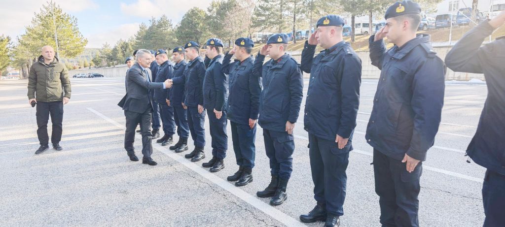 Vali Özkan’dan İl Jandarma Komutanlığı’na ziyaret